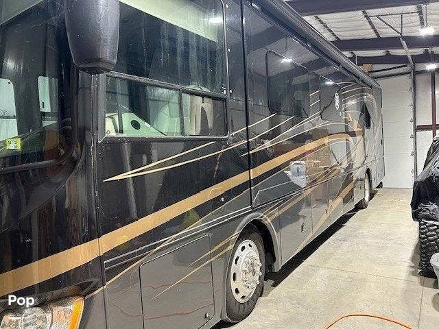 2016 Forest River Berkshire 38B - Used Diesel Pusher For Sale by Pop RVs in Woodbury, Vermont features Awning, Generator, Air Conditioning, Slideout, Leveling Jacks