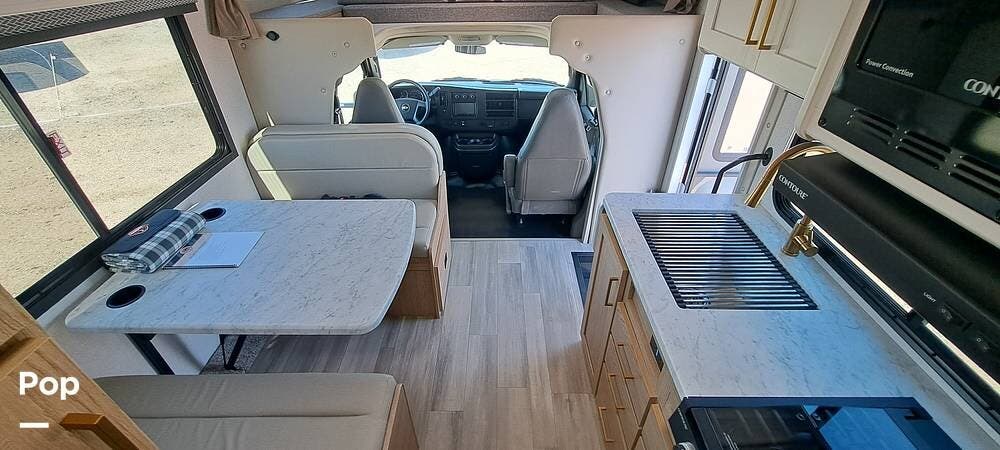 2027 Thor Motor Coach Four Winds 22Z - Used Class C For Sale by Pop RVs in Aurora, Colorado features Awning, Air Conditioning, Generator, Slideout