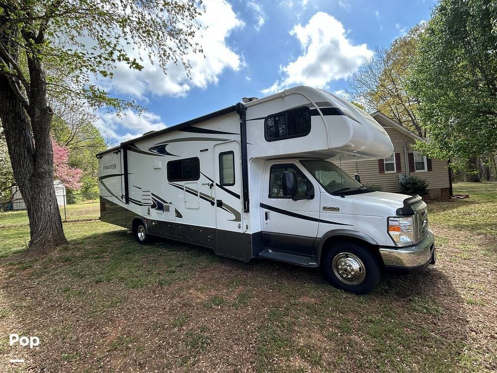 2018 Forest River Forester M-3011DS Ford E450 6.8 Liter - Used Class C For Sale by Pop RVs in Greensboro, North Carolina features Awning, Leveling Jacks, Slideout, Generator, Air Conditioning