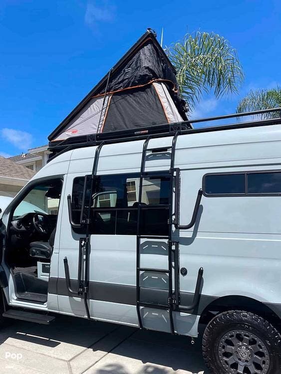 2022 Mercedes-Benz Sprinter 144 4x4 High Roof - Used Conversion Van For Sale by Pop RVs in Carlsbad, California
