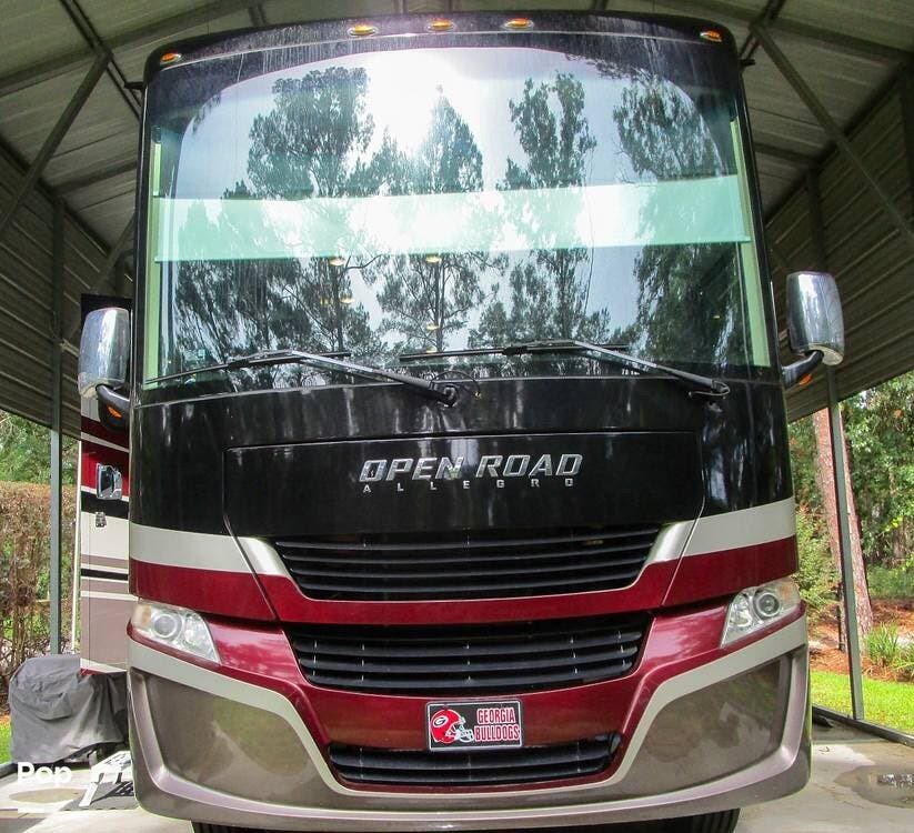 2020 Tiffin Allegro Open Road 32SA - Used Class A For Sale by Pop RVs in Waycross, Georgia features Awning, Leveling Jacks, Air Conditioning, Generator, Slideout