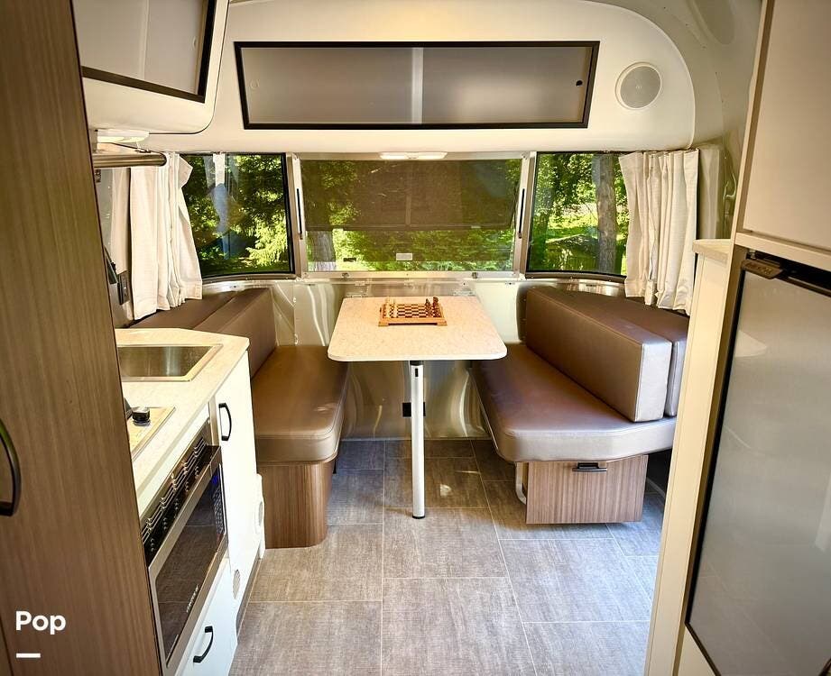 2021 Airstream Caravel 19CB - Used Travel Trailer For Sale by Pop RVs in Fife, Washington features Air Conditioning, Awning