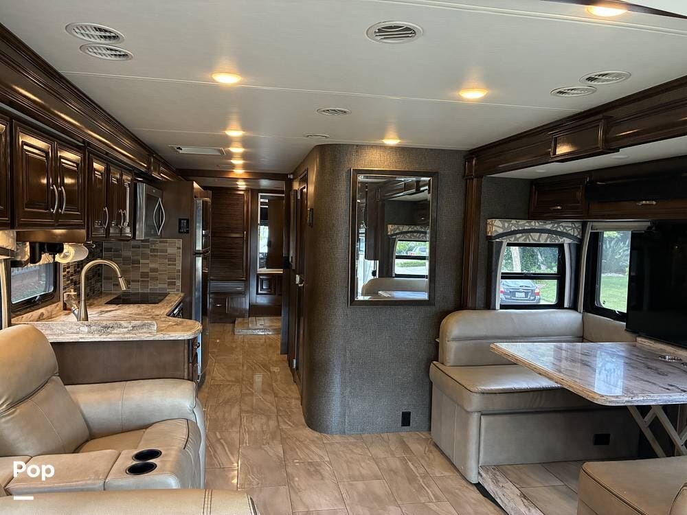 2017 Thor Motor Coach Aria 3401 - Used Diesel Pusher For Sale by Pop RVs in San Jose, California features Slideout, Air Conditioning, Generator, Leveling Jacks
