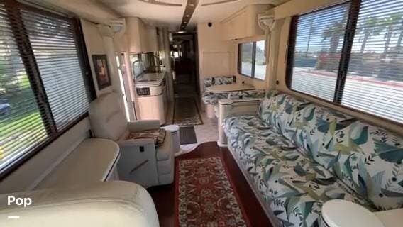 1997 Newell Coach #447 - Used Diesel Pusher For Sale by Pop RVs in Desert Hot Springs, California features Air Conditioning, Leveling Jacks, Generator, Awning