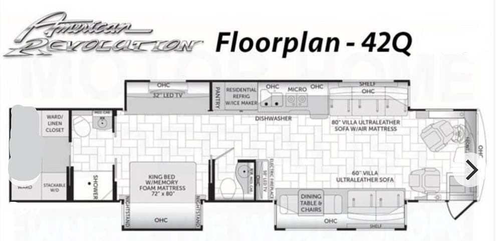 2017 American Revolution 42Q by American Coach from Pop RVs in Titusville, Florida