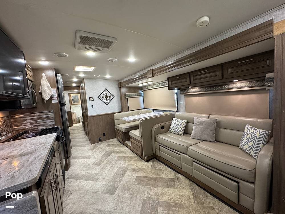 2020 Georgetown GT5 Series 36B - Used Class A For Sale by Pop RVs in Valencia, California features Slideout