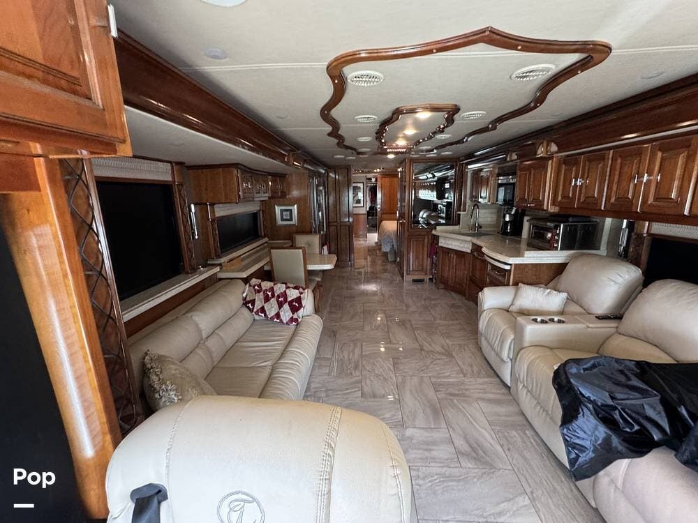 2018 Tiffin Allegro Bus 45OPP - Used Diesel Pusher For Sale by Pop RVs in Cottondale, Alabama features Leveling Jacks, Awning, Air Conditioning, Slideout, Generator