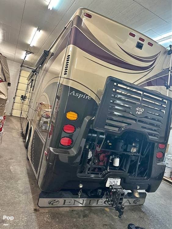 2014 Entegra Coach Aspire 42RBQ - Used Diesel Pusher For Sale by Pop RVs in Catlettsburg, Kentucky features Slideout