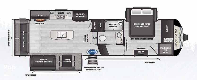 Used 2021 Keystone Montana 3121RL available in Hickory, North Carolina