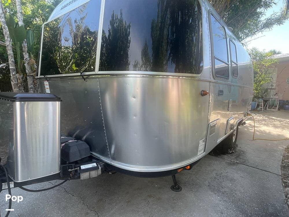 2020 Airstream Bambi 22FB - Used Travel Trailer For Sale by Pop RVs in Nokomis, Florida features Air Conditioning, Awning, Leveling Jacks