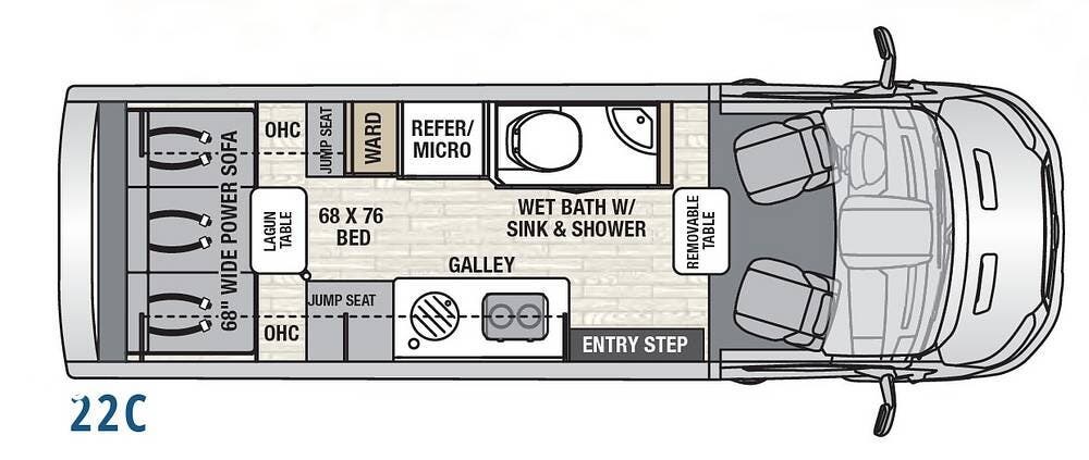 2021 Beyond 22C AWD by Coachmen from Pop RVs in Sunset Beach, North Carolina