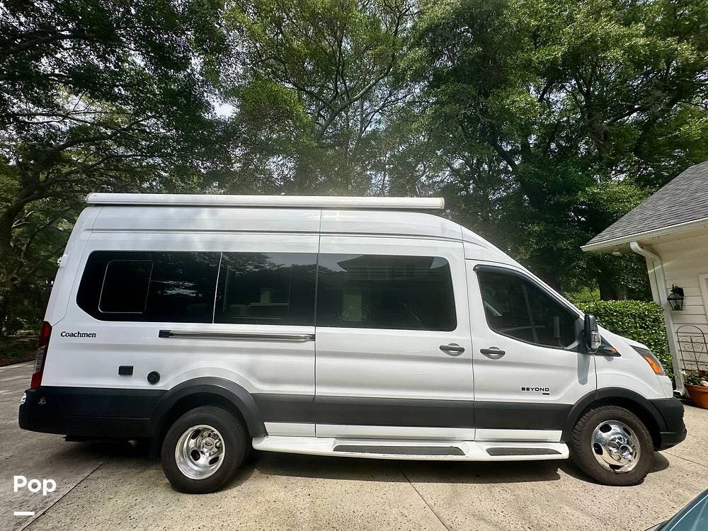 2021 Coachmen Beyond 22C AWD - Used Class B For Sale by Pop RVs in Sunset Beach, North Carolina features Awning, Air Conditioning, Generator