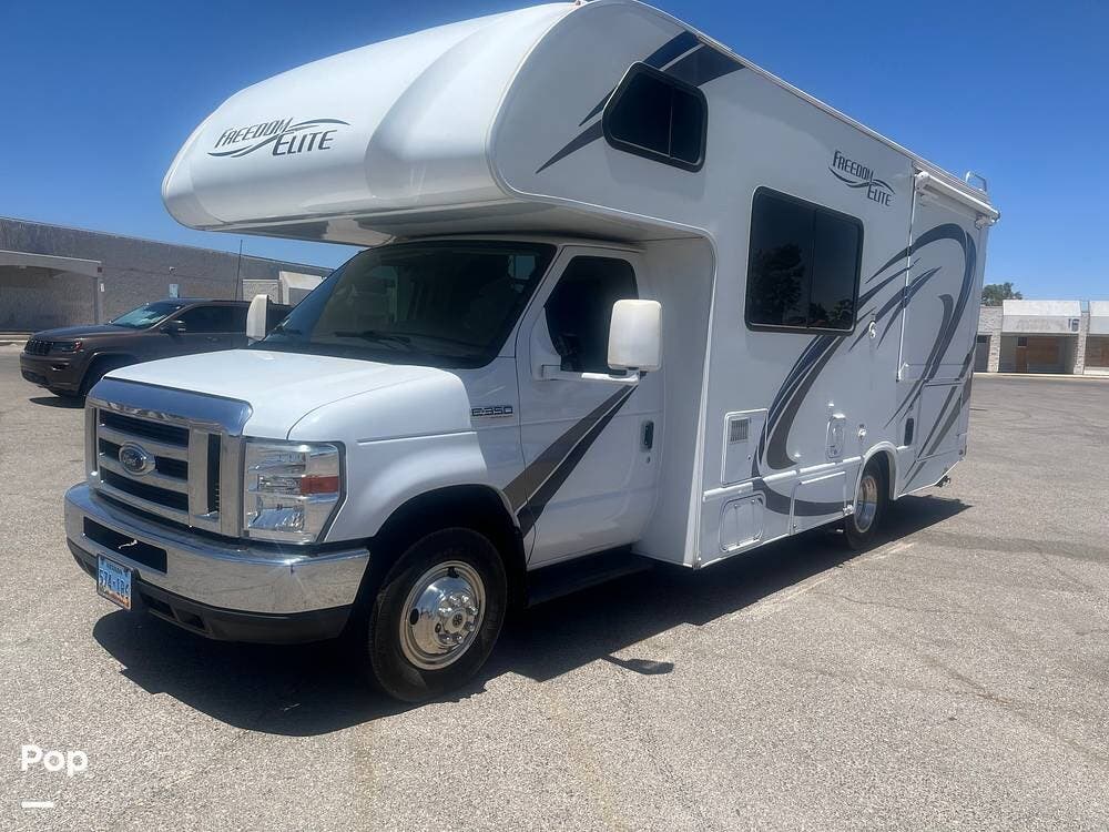 2018 Thor Motor Coach Freedom Elite 22fe - Used Class C For Sale by Pop RVs in Henderson, Nevada features Generator, Air Conditioning, Slideout