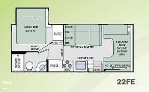 2018 Freedom Elite 22fe by Thor Motor Coach from Pop RVs in Henderson, Nevada