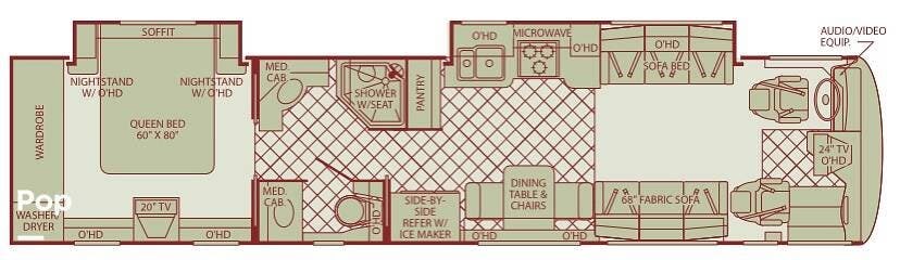 2005 American Tradition 40W by Fleetwood from Pop RVs in Pinetta, Florida
