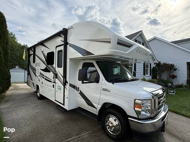 2023 Entegra Coach Odyssey 24B - Used Class C For Sale by Pop RVs in Bel Air, Maryland features Generator, Slideout, Leveling Jacks, Air Conditioning, Awning