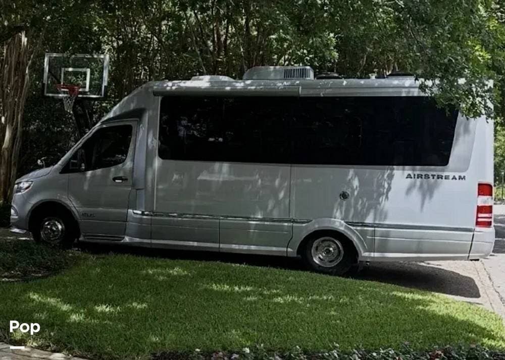 2023 Airstream Atlas Murphy Suite - Used Class B For Sale by Pop RVs in San Antonio, Texas features Slideout, Awning, Leveling Jacks, Air Conditioning, Generator