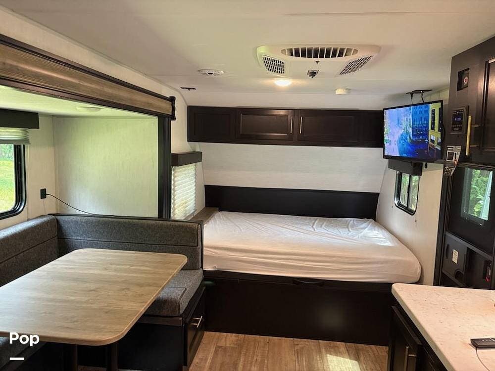 2022 Forest River Cherokee Wolf Pup 17jg - Used Travel Trailer For Sale by Pop RVs in Warrenton, Virginia features Slideout