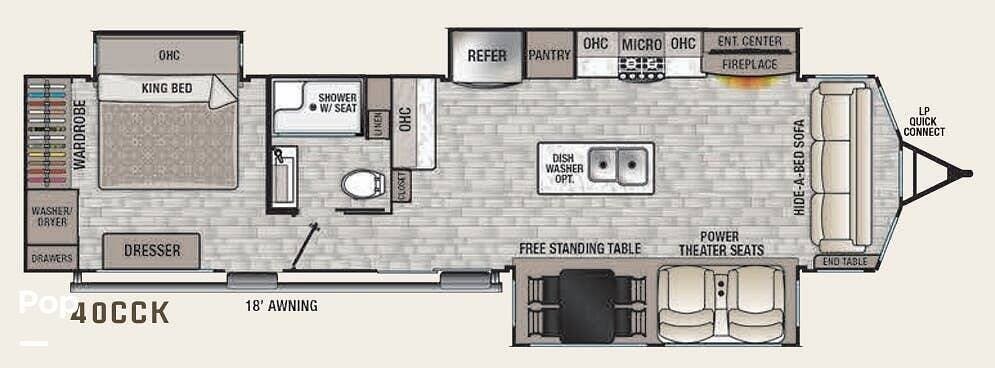 2022 Cedar Creek 40 CCK by Forest River from Pop RVs in Chino Valley, Arizona