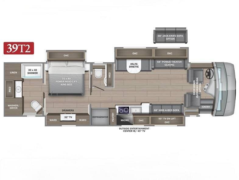 Used 2024 Entegra Coach Reatta XL 39T2 available in Melbourne Beach, Florida