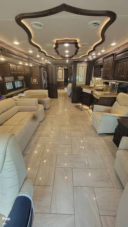 2017 Tiffin Allegro Bus 45OPP - Used Diesel Pusher For Sale by Pop RVs in Titusville, Florida features Generator, Leveling Jacks, Air Conditioning, Slideout, Awning