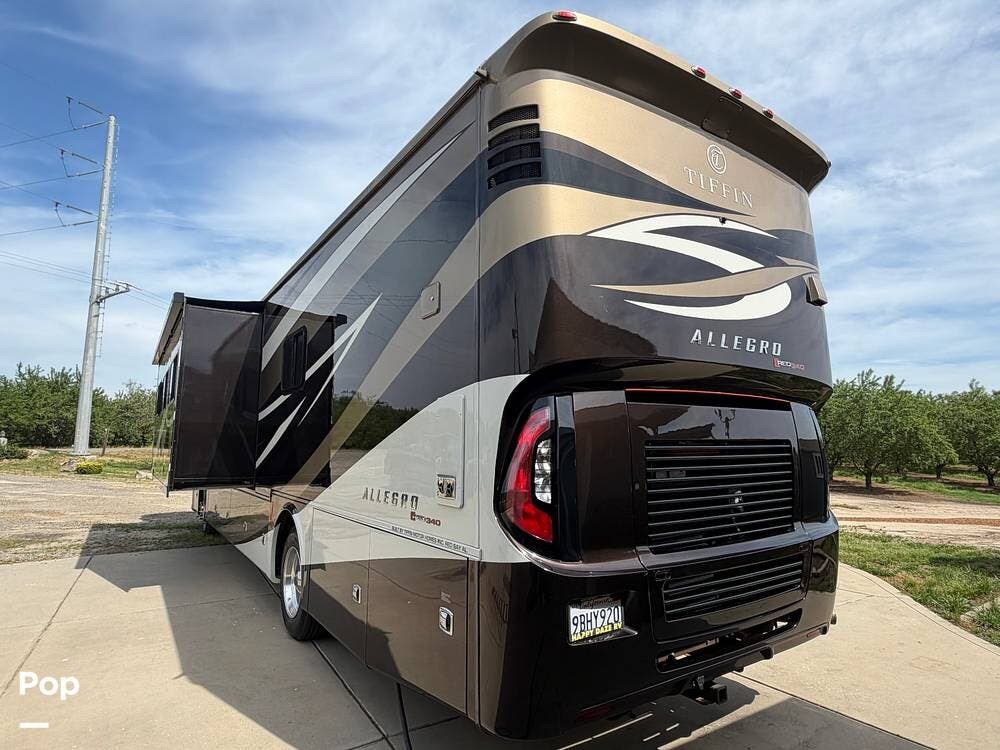 2022 Tiffin Allegro Red 38LL - Used Travel Trailer For Sale by Pop RVs in Winton, California features Slideout