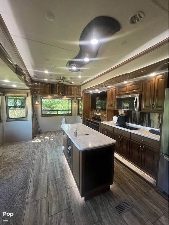 2017 RiverStone Legacy 38MB by Forest River from Pop RVs in Weatherford, Texas