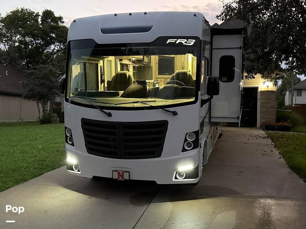 2023 Forest River FR3 34DS - Used Class A For Sale by Pop RVs in Topeka, Kansas features Slideout