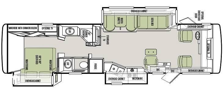 2013 Allegro 34 TGA by Tiffin from Pop RVs in Freeport, Florida
