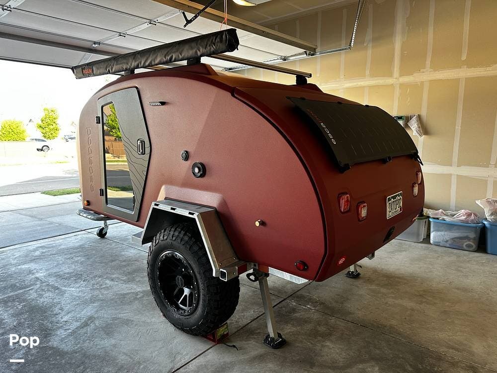 2025 Escapod topo 2 Voyager - Used Travel Trailer For Sale by Pop RVs in Loveland, Colorado features Awning, Leveling Jacks