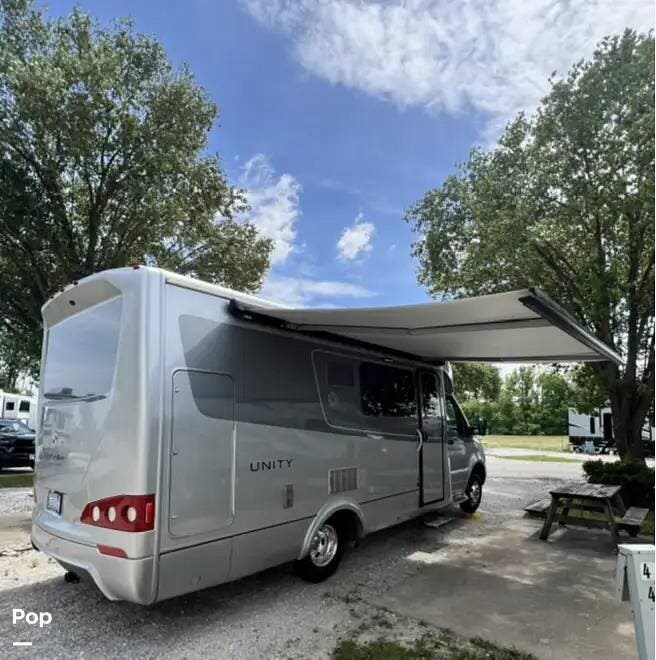 2019 Leisure Travel Unity 24MB - Used Class C For Sale by Pop RVs in Columbia, Missouri features Slideout, Awning, Air Conditioning, Generator