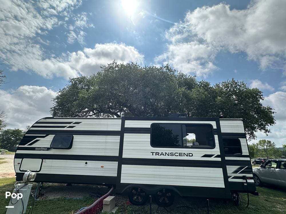 2025 Grand Design Transcend 245RLT - Used Travel Trailer For Sale by Pop RVs in Ingram, Texas features Air Conditioning, Slideout, Awning