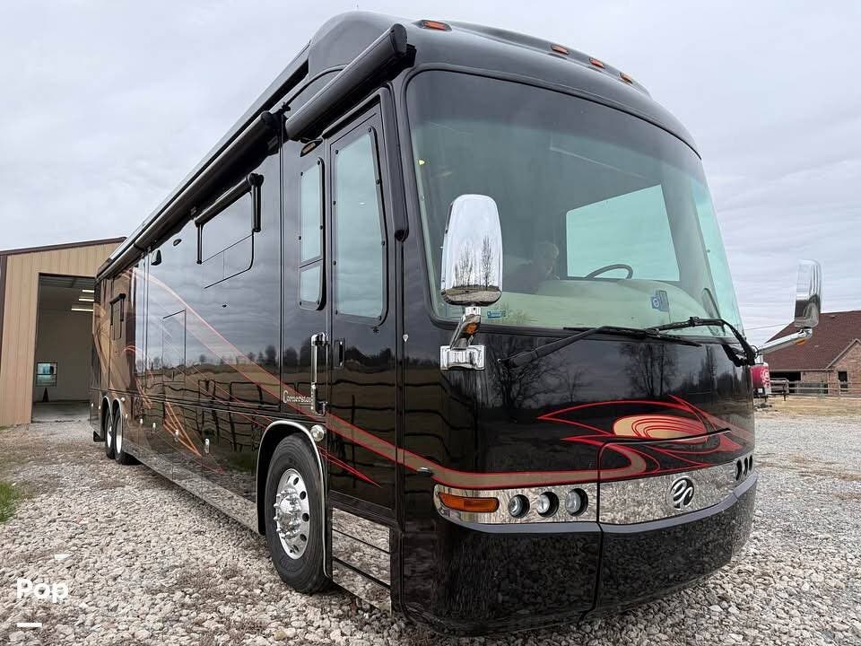 2015 Entegra Coach Cornerstone 45B - Used Diesel Pusher For Sale by Pop RVs in Bells, Texas features Air Conditioning, Generator, Leveling Jacks, Slideout, Awning