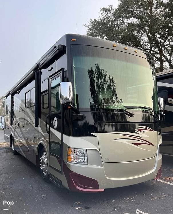 2013 Tiffin Allegro Red 33AA - Used Diesel Pusher For Sale by Pop RVs in Saint James City, Florida features Slideout