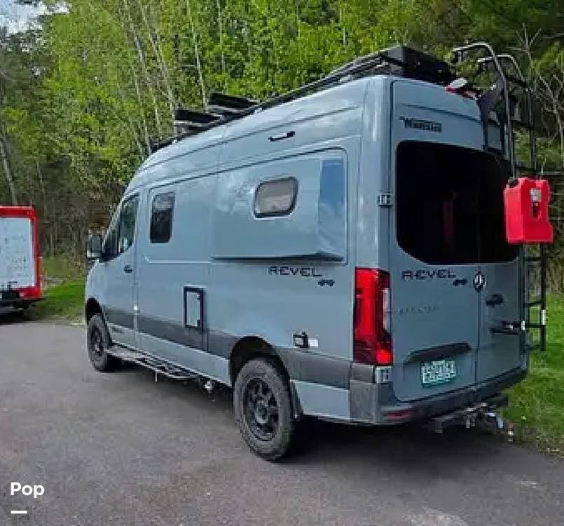 2023 Winnebago Revel 44E 4X4 - Used Class B For Sale by Pop RVs in Shelburne, Vermont features Air Conditioning