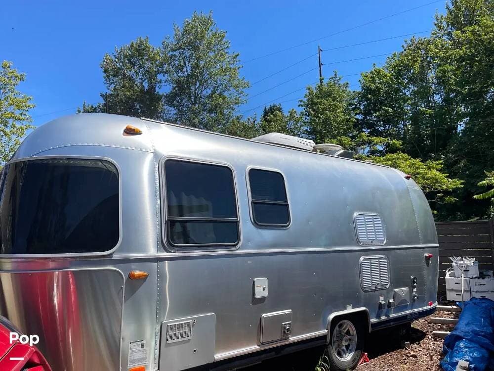 2019 Airstream Bambi 22FB - Used Travel Trailer For Sale by Pop RVs in Renton, Washington features Air Conditioning, Awning