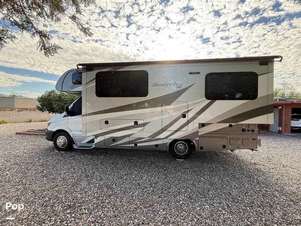 2017 Forest River Sunseeker 2400W - Used Class C For Sale by Pop RVs in Tucson, Arizona features Awning, Generator, Air Conditioning, Slideout