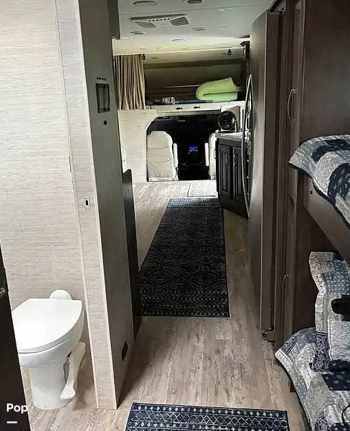 2023 Entegra Coach Accolade 37L - Used Super C For Sale by Pop RVs in Allendale, Illinois features Leveling Jacks, Awning, Slideout, Generator, Air Conditioning
