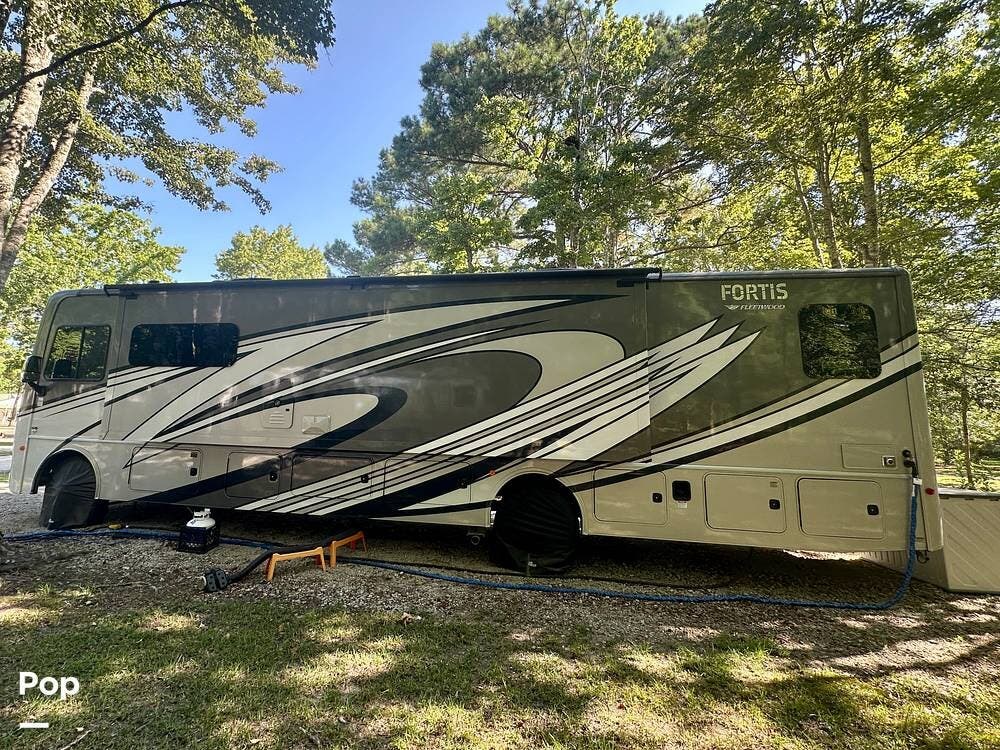2024 Fleetwood Fortis 36Y - Used Class A For Sale by Pop RVs in Sunset Beach, North Carolina features Awning, Air Conditioning, Generator, Leveling Jacks, Slideout