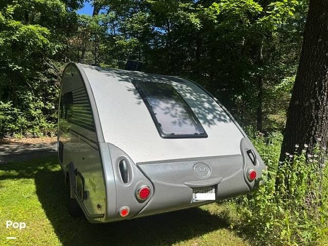 2022 NuCamp TAB 400 Boondock - Used Travel Trailer For Sale by Pop RVs in West Hurley, New York features Air Conditioning, Awning, Leveling Jacks