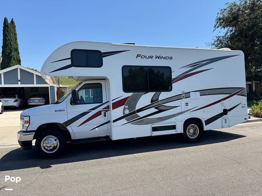 2024 Thor Motor Coach Four Winds 22E - Used Class C For Sale by Pop RVs in Tustin, California features Awning, Air Conditioning, Generator