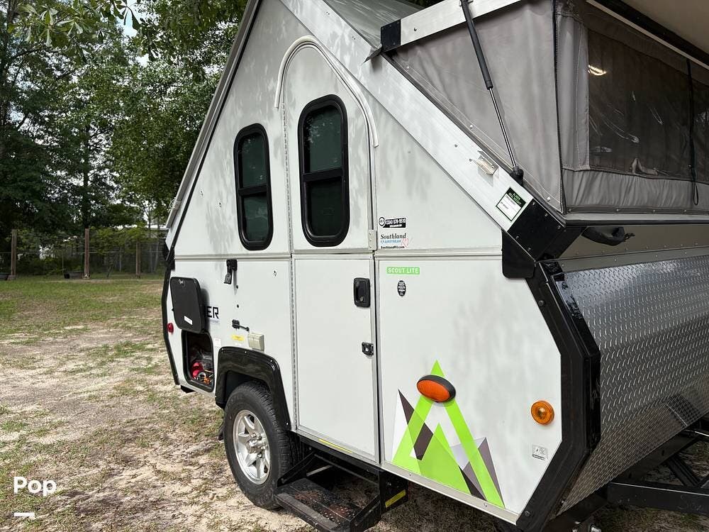 2023 Aliner Scout Lite - Used Popup For Sale by Pop RVs in Dothan, Alabama features Leveling Jacks, Air Conditioning