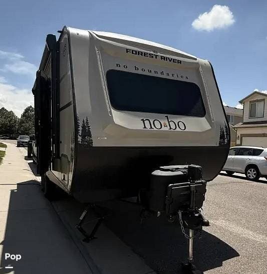 2025 Forest River No Boundaries 20.1 - Used Travel Trailer For Sale by Pop RVs in Parker, Colorado features Slideout