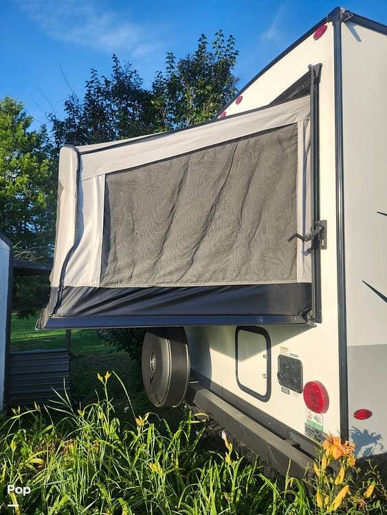 2022 Forest River Rockwood Roo 21SS - Used Travel Trailer For Sale by Pop RVs in Bemus Point, New York features Slideout