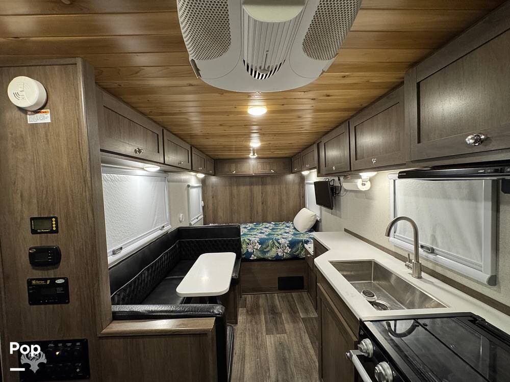 2021 Imperial Outdoors Xplore X22 - Used Travel Trailer For Sale by Pop RVs in Fallbrook, California features Air Conditioning, Awning