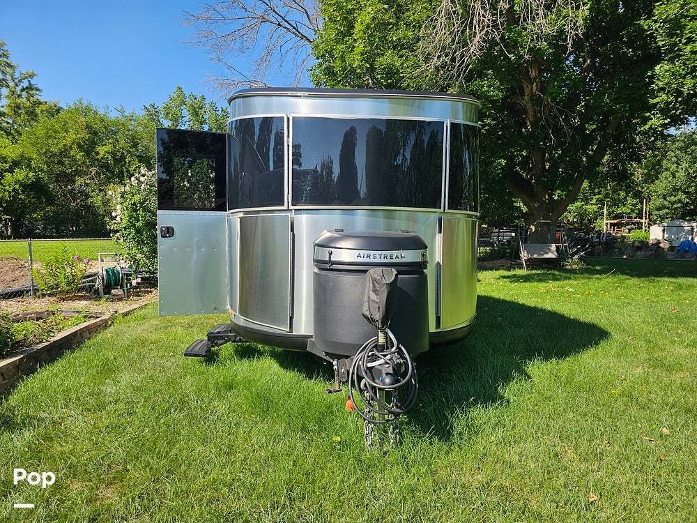 2023 Airstream Basecamp 20X - Used Travel Trailer For Sale by Pop RVs in Des Moines, Iowa features Awning, Air Conditioning, Leveling Jacks