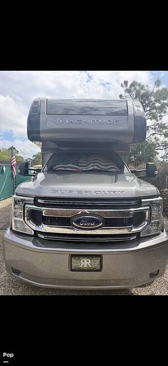 2022 Thor Motor Coach Magnitude SV34 - Used Super C For Sale by Pop RVs in Fort Myers, Florida features Slideout