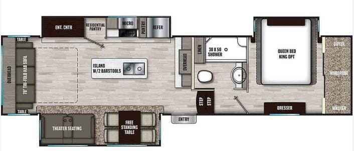 2023 Chaparral 336TSI by Forest River from Pop RVs in Howie In The Hills, Florida