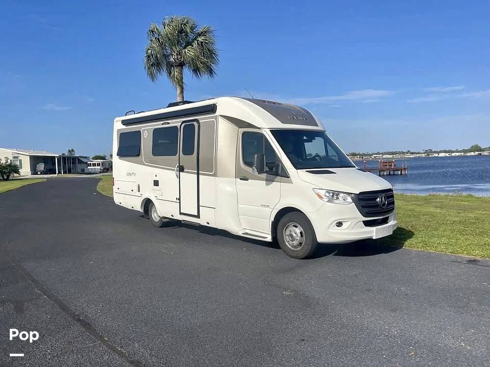 2022 Leisure Travel Unity U24FX - Used Class B For Sale by Pop RVs in Kalkaska, Michigan features Slideout, Awning