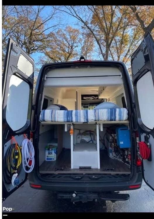 2020 Mercedes-Benz Sprinter 170 EXT 4X4 - Used Conversion Van For Sale by Pop RVs in Arlington Heights, Illinois
